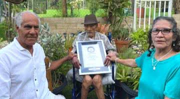 Emilio Flores Márquez, o homem mais velho do mundo - Divulgação/Guinness World Records