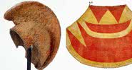 Montagem do capacete e do manto do chefe havaiano Kalaniʻōpuʻu - Divulgação/Museu da Nova Zelândia Te Papa Tongarewa