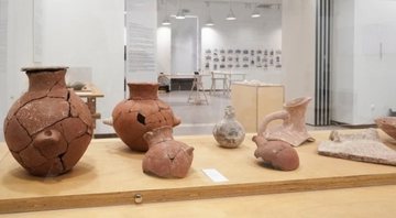 Artefatos em exibição na Grécia - Divulgação/Ministério da Cultura da Grécia