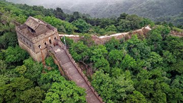 Imagem ilustrativa da Grande Muralha da China - Imagem de Tom Fisk no Pexels