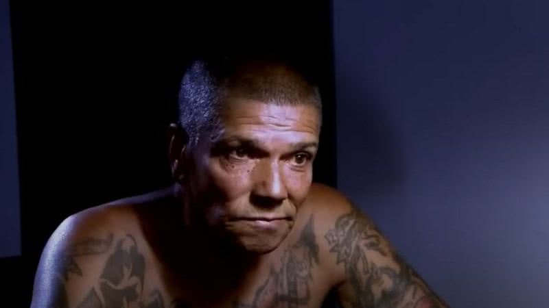 Imagem do serial killer, Pedrinho Matador, durante entrevista em reportagem - Reprodução / Vídeo / Reportagem / SBT News