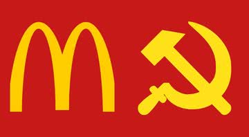 Símbolo do McDonald's e foice e martelo - Wikimedia Commons