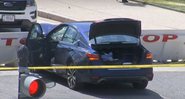O carro após ataque no Capitólio - Divulgação/NBC