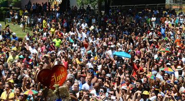 Bloco de carnaval em São Paulo, em 2017 - Rovena Rosa / Agência Brasil via Wikimedia Commons