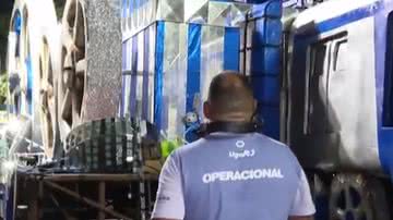 Imagem de parte do carro alegórico - Divulgação/YouTube/OCP News