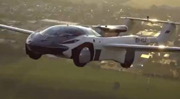 O carro voador "AirCar" da Klein Vision - Divulgação/Vídeo/g1