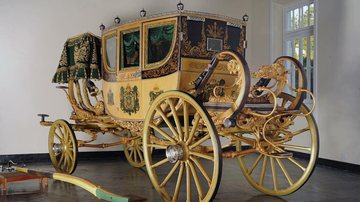 Registro da antiga carruagem - Museu Imperial/Ibram/MTur