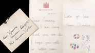 Fotografias mostrando a carta e seu envelope - Divulgação/ Mark Laban