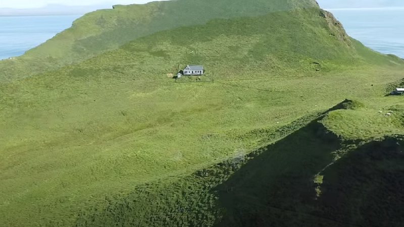 A 'casa mais solitária do mundo' - Reprodução/Video