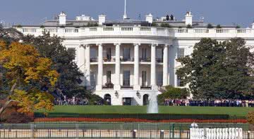 Fachada da Casa Branca, Washington, D.C. - Wikimedia Commons