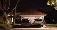 Casa da família onde o adolescente era mantido aprisionado na cidade de Júpiter, EUA - Divulgação/Vídeo/CBS12