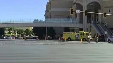 Cassino de Las Vegas em que homem atacou moradores e turistas - Reprodução/vídeo/ KNTV
