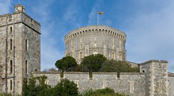 Imagem meramente ilustrativa da torre redonda do Castelo de Windsor - Wikimedia Commons