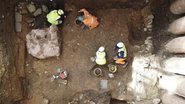 Escavação em Catedral de Leicester - Divulgação/ULAS