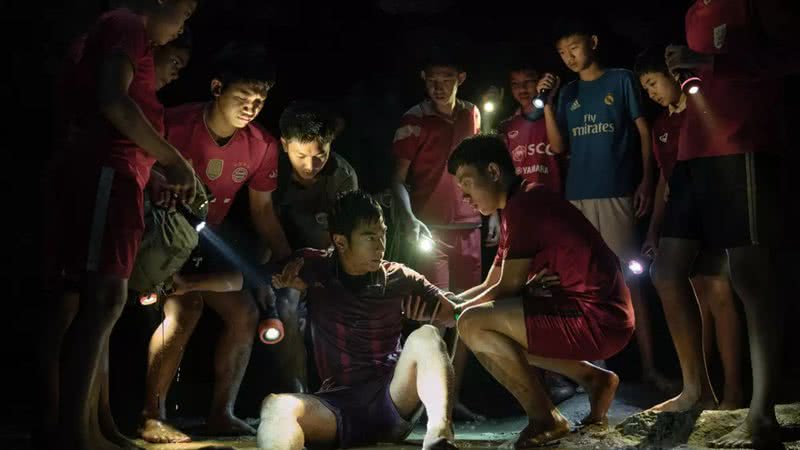 Cena de 'Resgate na Caverna Tailandesa' - Divulgação/Netflix