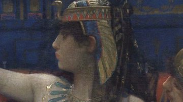 Cleópatra por Alexandre Cabanel (1887) - Alexandre Cabanel, Wikimedia Commons, Domínio Público