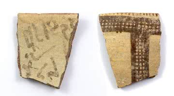 Pedaço de cerâmica de 3,5 mil anos - Divulgação/Austrian Academy of Sciences