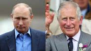 Putin e Charles em montagem - Getty Images