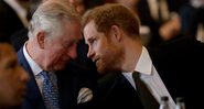O príncipe Harry o pai, príncipe Charles, em 2018 - Getty Images
