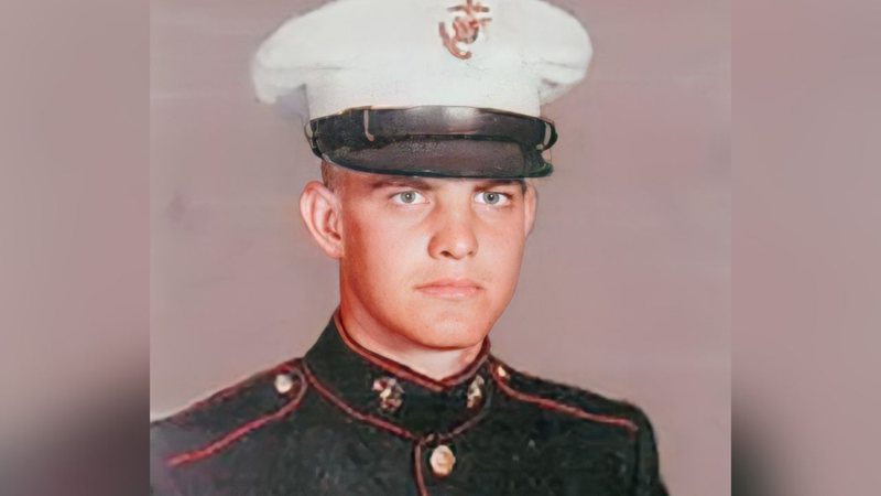 Retrato fotográfico de Charles Osbourne - Divulgação / Vietnam Veterans Memorial Fund