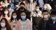 Fotografia tirada na China, em meio à pandemia - Getty Images