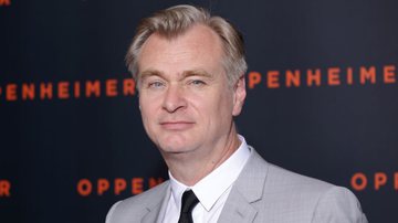 Christopher Nolan durante a estreia de seu filme "Oppenheimer" - Getty Images