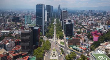 Imagem aérea da Cidade do México - Wikimedia Commons