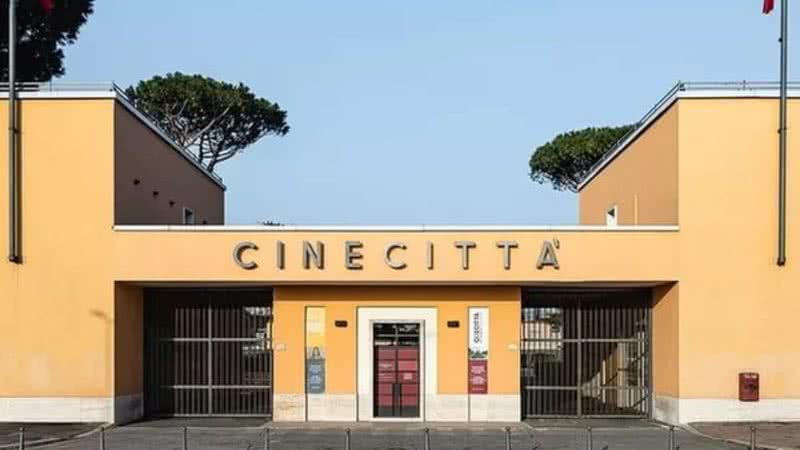 Cinecittà, em Roma, na Itália - Divulgação / Redes Sociais / Instagram