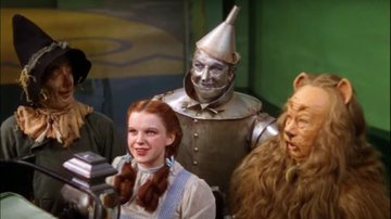 Cena do filme "O Mágico de Oz" de 1939 - Reprodução/YouTube/AngeloCosta