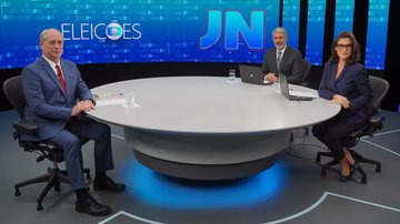 Ciro Gomes durante entrevista ao Jornal Nacional - Reprodução/TV Globo