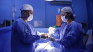Foto tirada durante procedimento cirúrgico - Divulgação/Agência Saúde-DF/Jhonatan Cantarelle