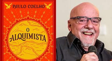 A obra (à esque.) e Paulo Coelho (à dir.) - Divulgação/Getty Images