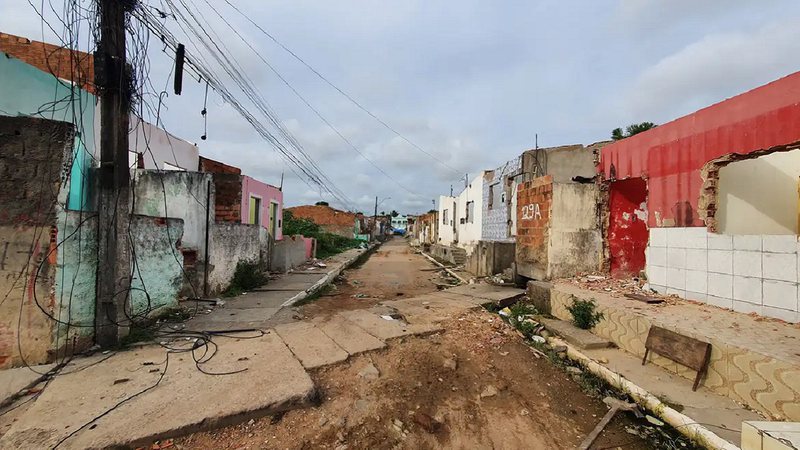 Foto de bairro colapsado de Maceió - Universidade Federal de Alagoas