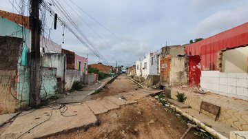 Foto de bairro colapsado de Maceió - Divulgação/ Universidade Federal de Alagoas