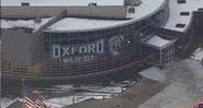 Imagem mostrando o colégio onde se deu o tiroteio - Divulgação / Vídeo / Fox2 Detroit