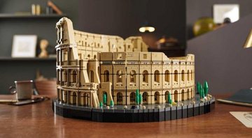 O modelo do Coliseu de Roma - Divulgação- Lego