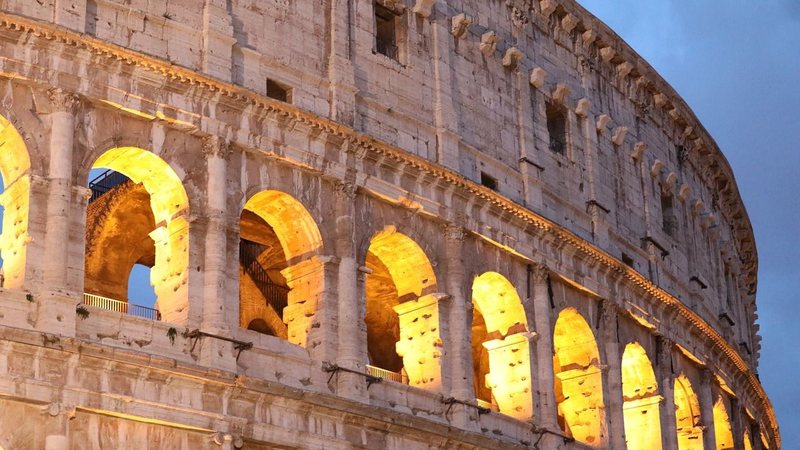 Imagem ilustrativa do Coliseu de Roma - Pixabay