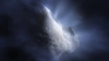 Representação do cometa 238P/Read - NASA
