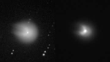 Imagens do cometa captadas pelo grupo de astrônomos amadores, Comet Chasers - Reprodução/Redes Sociais/X/@tyseren