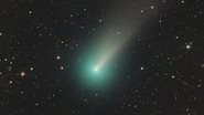 Fotografia do cometa feita através de telescópio - Divulgação/ NASA