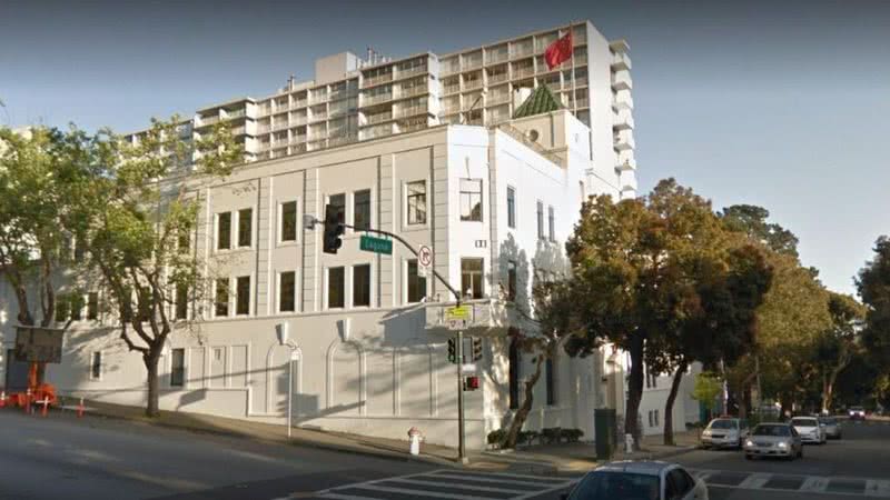 Fachada do suposto esconderijo da chinesa em São Francisco - Divulgação - Google