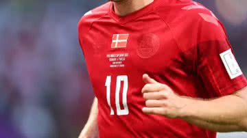 Uniforme da seleção da Dinamarca - Getty Images/Robbie Jay Barrat - Assinatura editorial