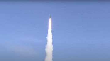 Imagens recentes dos testes de mísseis norte-coreanos - Divulgação/ Youtube/ ABC News Australia