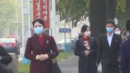 Registro de norte-coreanos usando máscaras - Divulgação/Youtube/BBC News Brasil