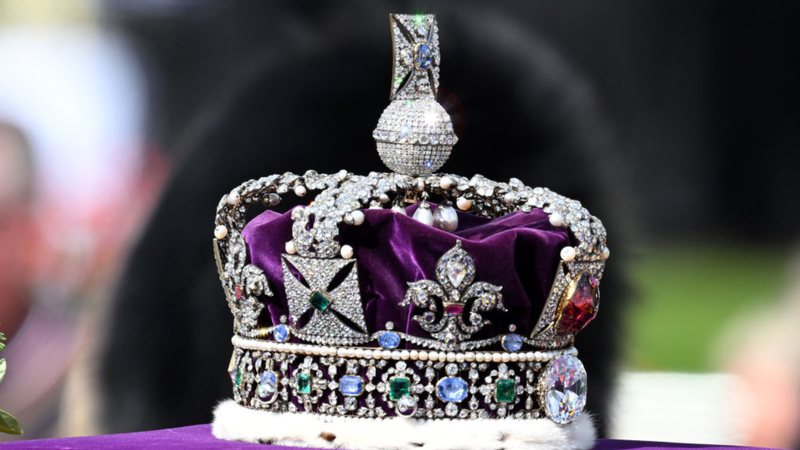 Coroa da Rainha Elizabeth II - Getty Images