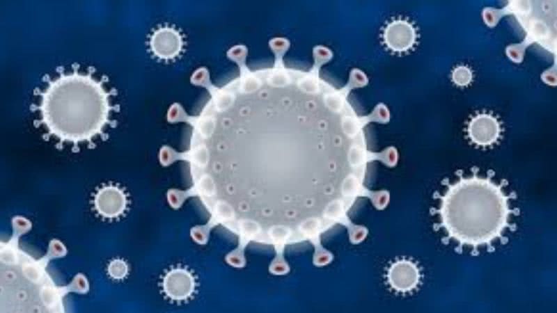 Representação do coronavírus - Divulgação/Pixabay
