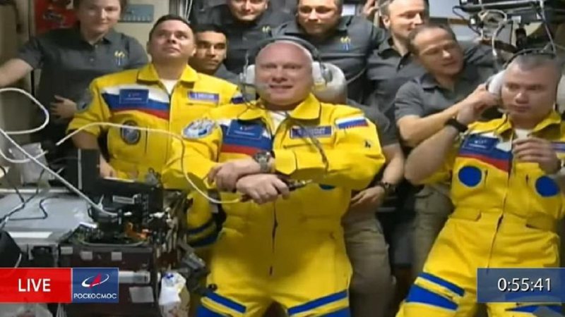 Cosmonautas que chegaram na ISS