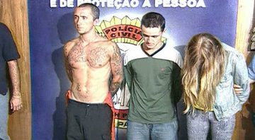 Cristian ao lado do irmão e de Suzane - Divulgação/ Video/ Globo News