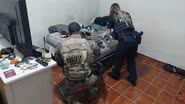 Polícia Federal cumpriu os mandados de busca e apreensão na casa do casal, em Paraty, Rio de Janeiro - Divulgação/PolíciaFederal