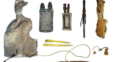 Objetos utilizados pelos nativos americanos para consumo de drogas - Divulgação/Juan Albarracín-Jordan e José M. Capriles